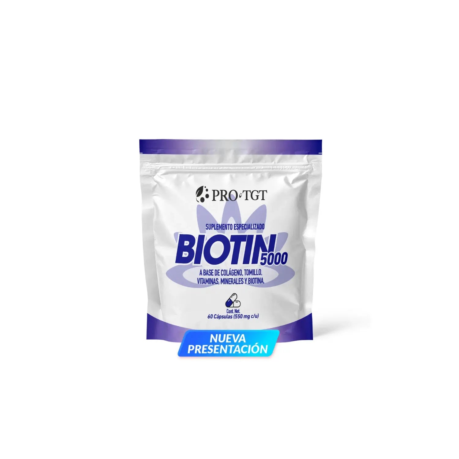 PROTGT BIOTIN 5000 (BIOTINA BARIATRICA) 60CAPS SFN