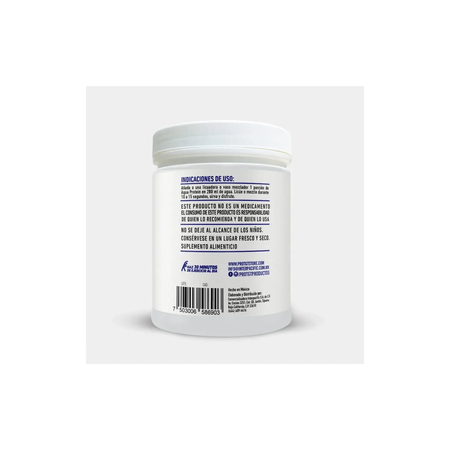 PROTGT AQUA LIQUID PROTEIN 16 SERVS BLUEBERRY 400 G SFN