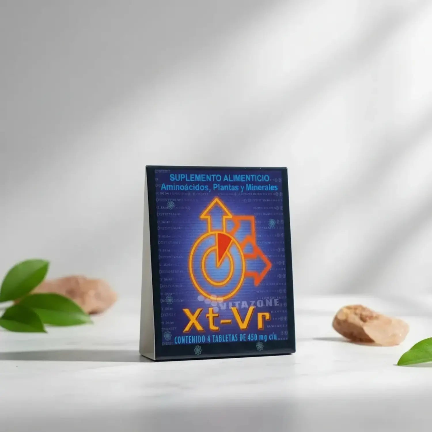 XT VR VIGORIZANTE AMINOACIDOS PLANTAS Y MINERALES 4 TABLETAS DE 450 MG