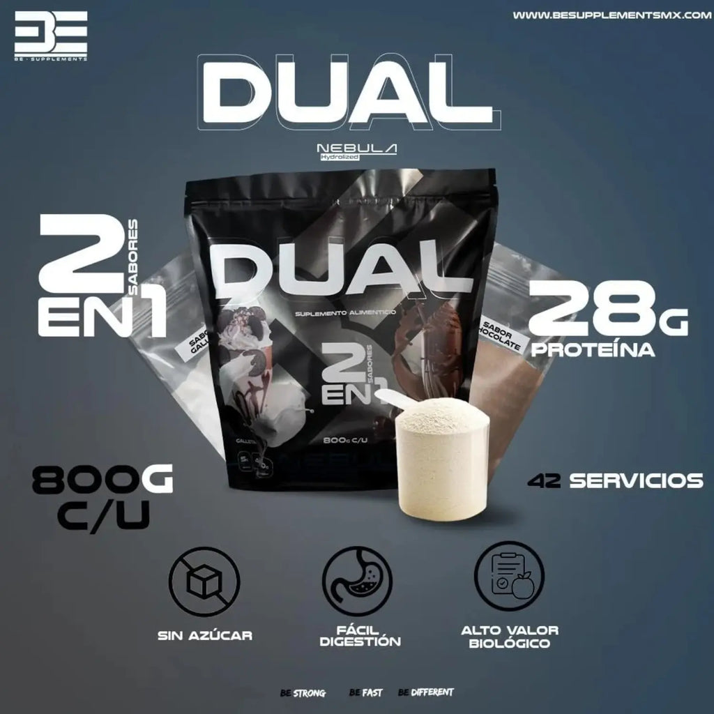 Nebula 2 En 1 Dual 1.6kg Galleta Y Chocolate 800g C/u