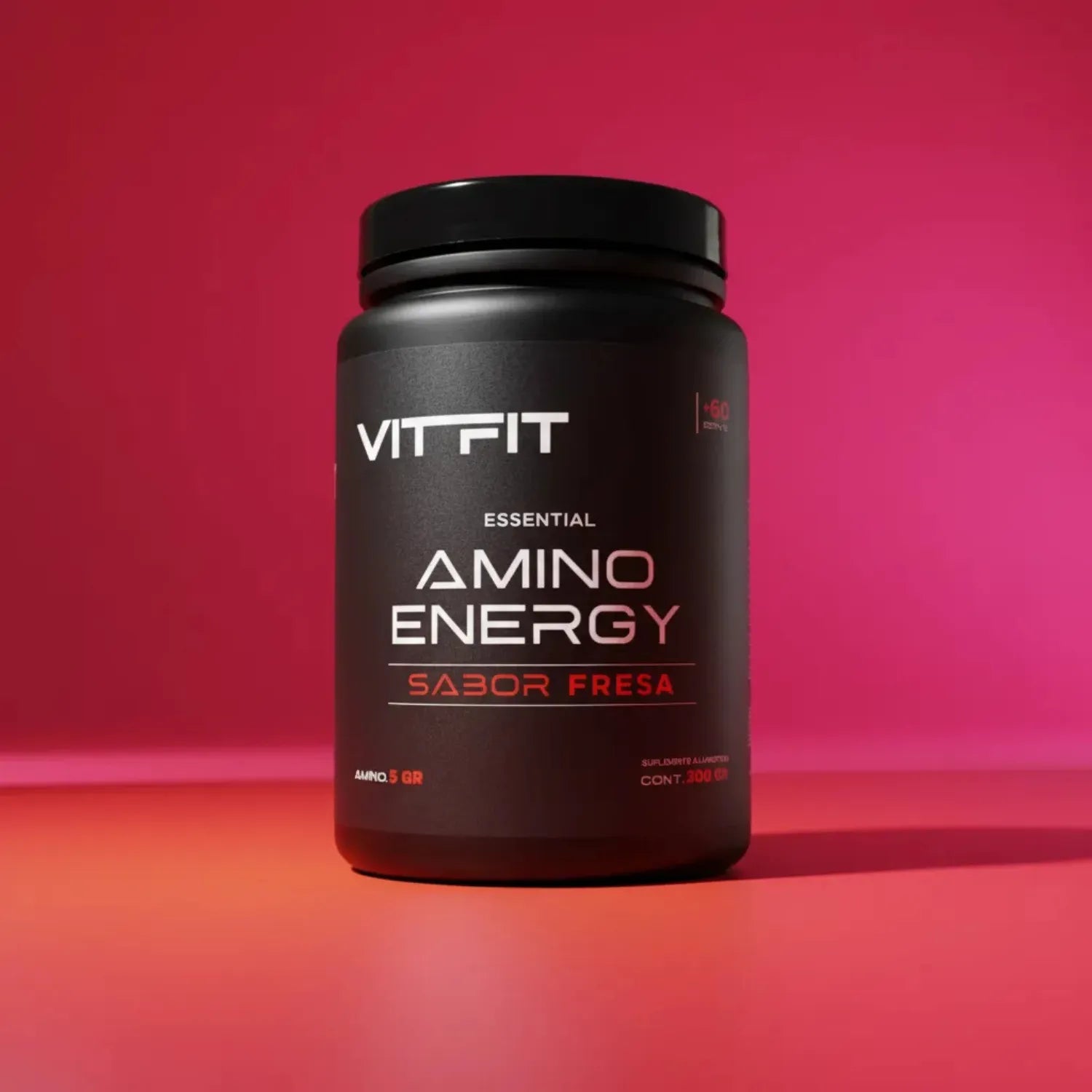 Vitfit essential amino energy 300 grs sabor fresa