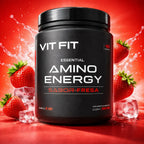 Vitfit essential amino energy 300 grs sabor fresa