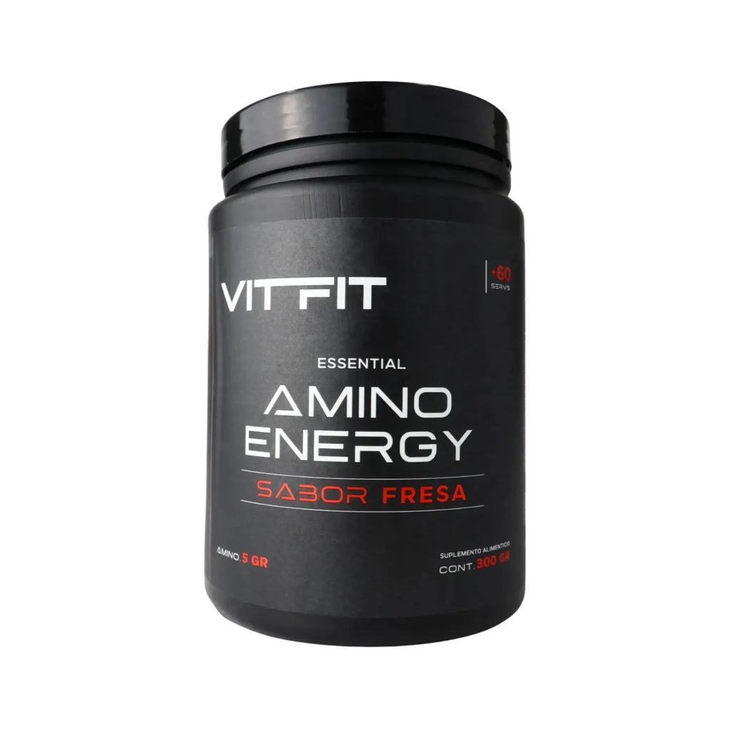 Vitfit essential amino energy 300 grs sabor fresa