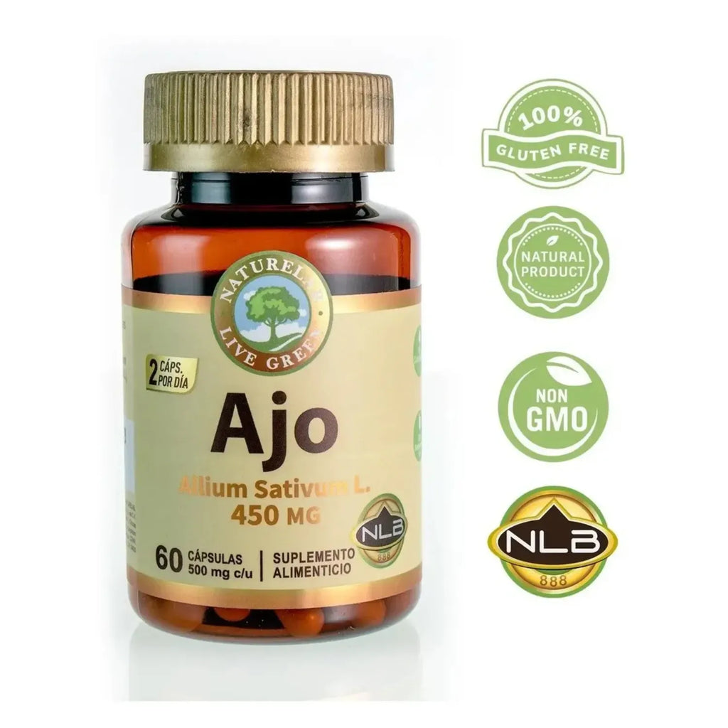 Naturelab Ajo Allium Sativum L. 450mg 60 Capsulas