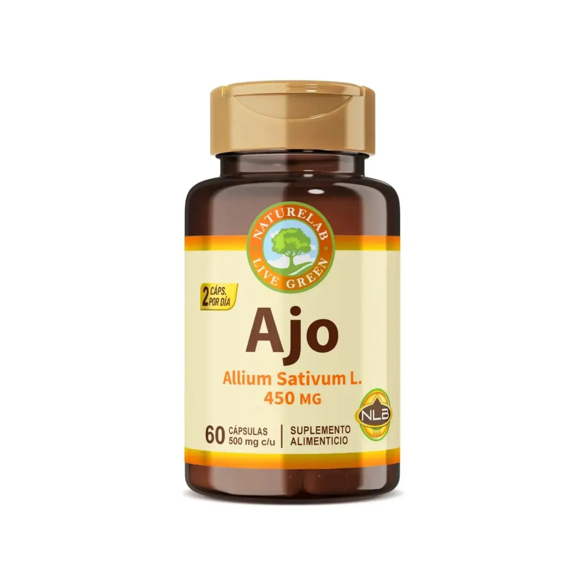 Naturelab Ajo Allium Sativum L. 450mg 60 Capsulas