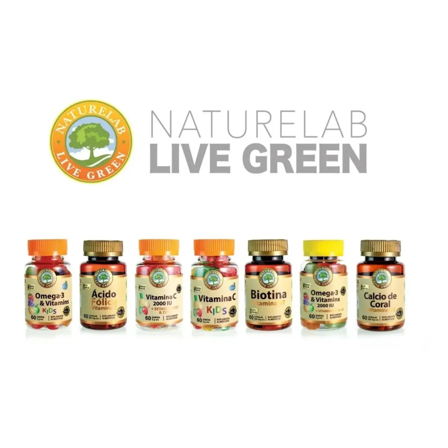 CALCIO DE CORAL CON VITAMINA D2 60 CAPSULAS SUPLEMENTO NATURELAB