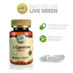 Naturelab L-Carnitina 500 mg 60 Capsulas