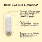 Naturelab L-Carnitina 500 mg 60 Capsulas