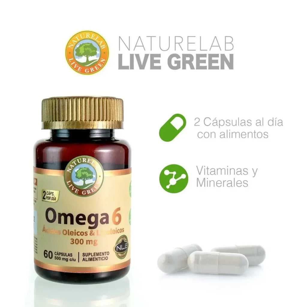 Naturelab Omega 6 500 mg 60 Capsulas