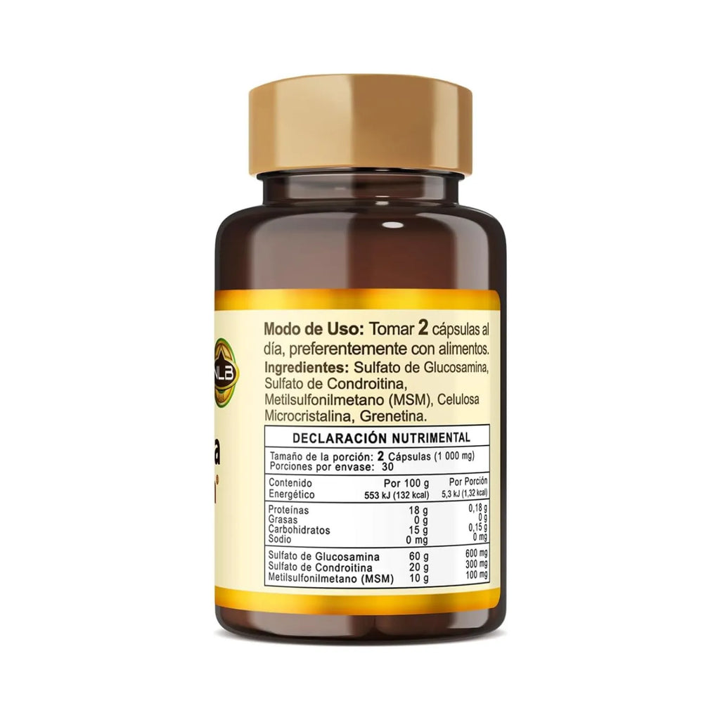 Naturelab Glucosamina 500 mg 60 Capsulas