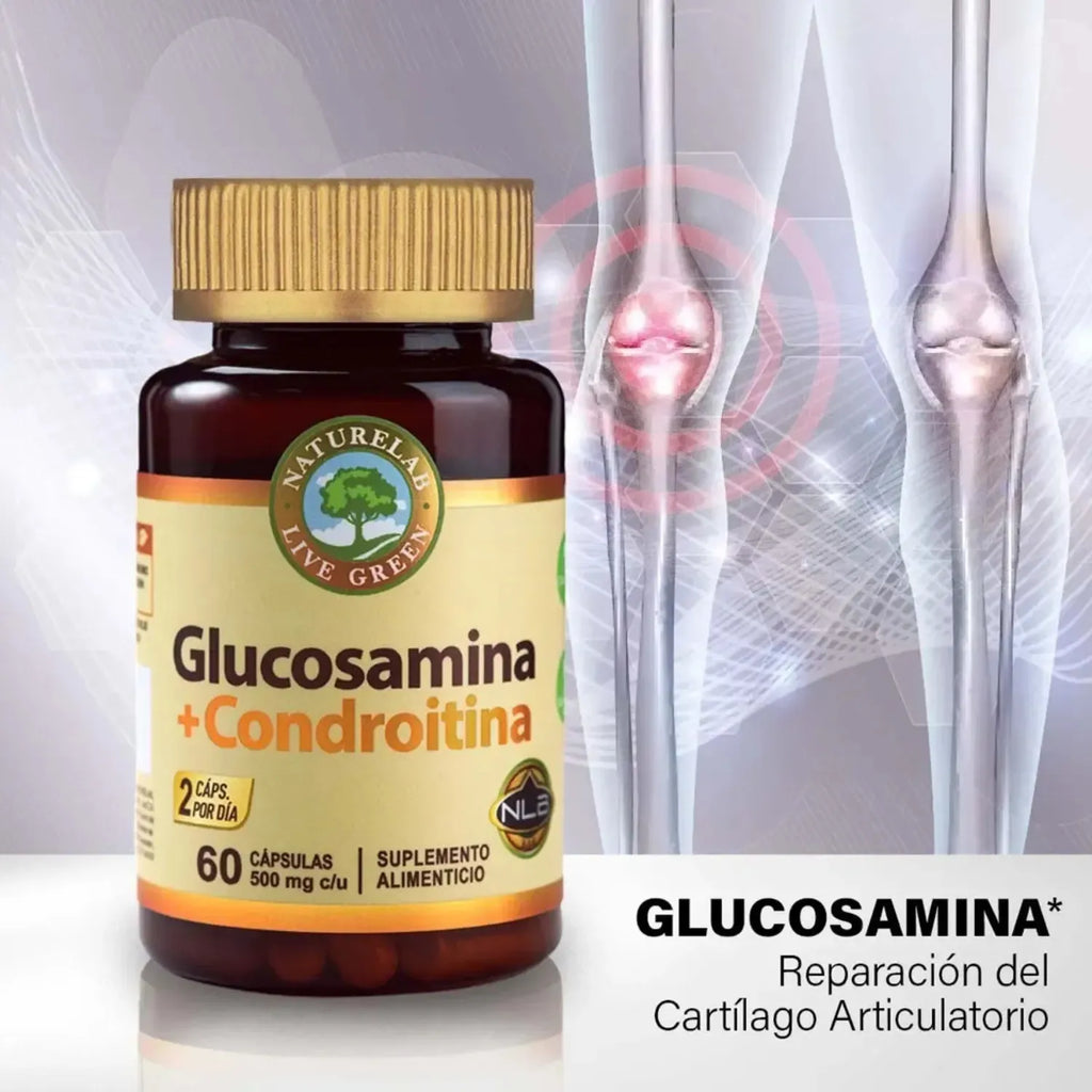 Naturelab Glucosamina 500 mg 60 Capsulas