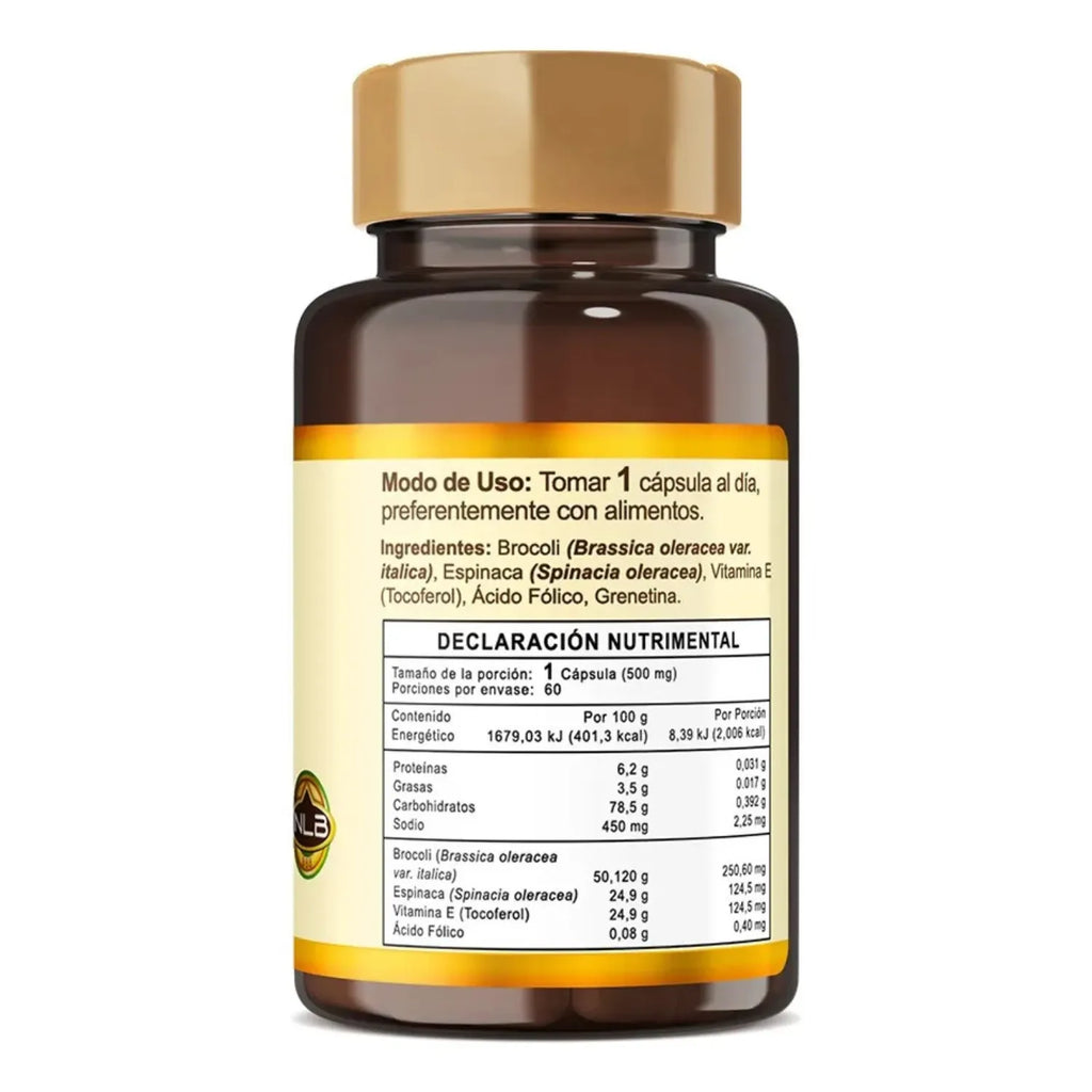 NATURELAB ÁCIDO FÓLICO 500MG 60 CAPS SFN