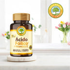 NATURELAB ÁCIDO FÓLICO 500MG 60 CAPS SFN