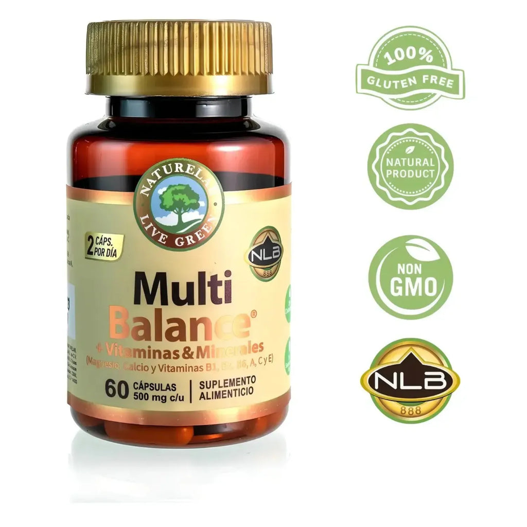 Naturelab Multi Balance 500 mg 60 Capsulas