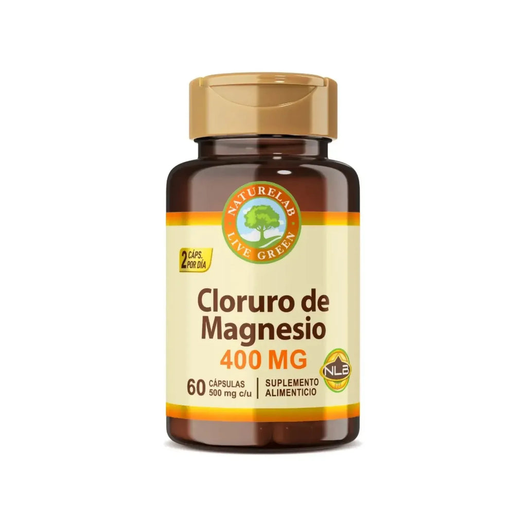 Naturelab Cloruro De Magnesio 400mg 60 Capsulas