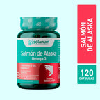 SOLANUM OMEGA 3 SALMÓN DE ALASKA+VIT.E &COQ-10 120MINCAP SFN