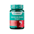 SOLANUM OMEGA 3 SALMÓN DE ALASKA+VIT.E &COQ-10 120MINCAP SFN
