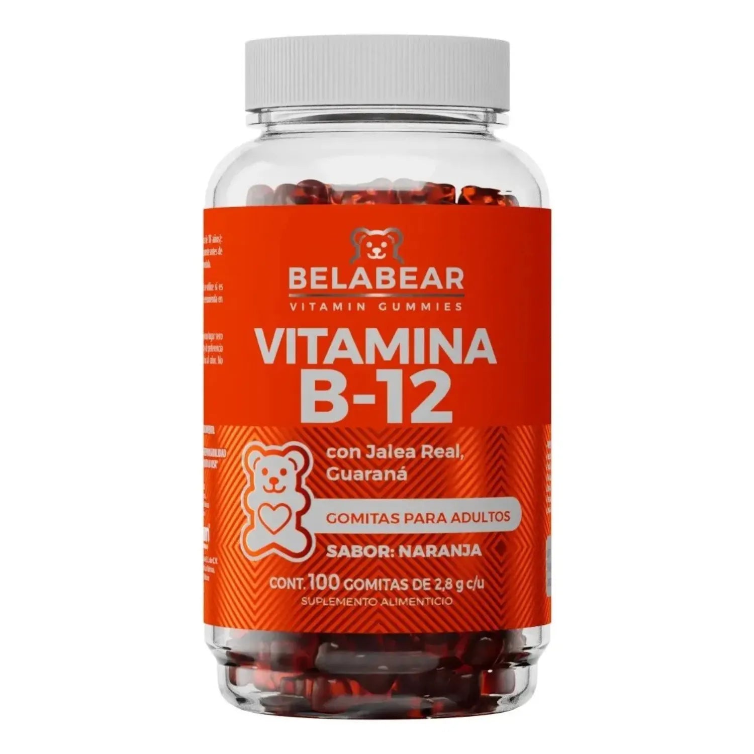 SOLANUM BELABEAR VIT B12 + JALEA REAL GUARANÁ 100GOMITAS SFN