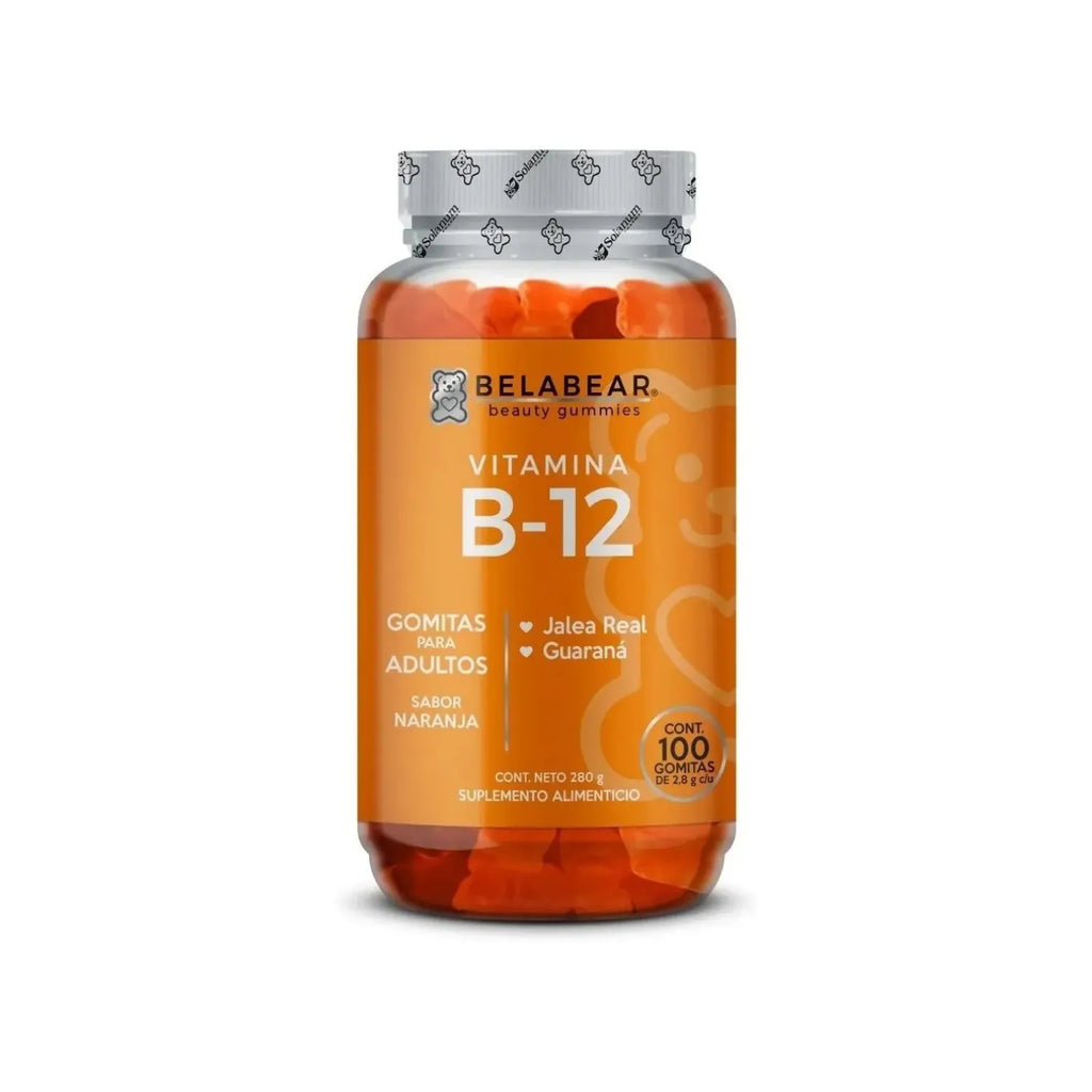 SOLANUM BELABEAR VIT B12 + JALEA REAL GUARANÁ 100GOMITAS SFN
