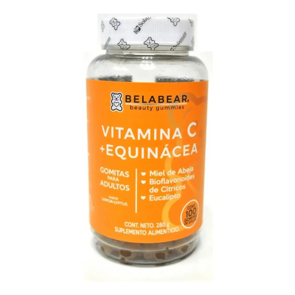 SOLANUM BELABEAR VITAMINA C + EQUINACEA 100 GOMITAS SFN