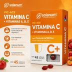 SOLANUM VITAMINA C + VITAMINAS A, D, E 45 CAPS SFN
