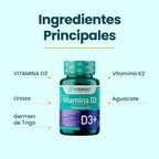 SOLANUM VITAMINA D3+VITAMINA K2, ACEITE DE LINAZA 45CÁPS SFN