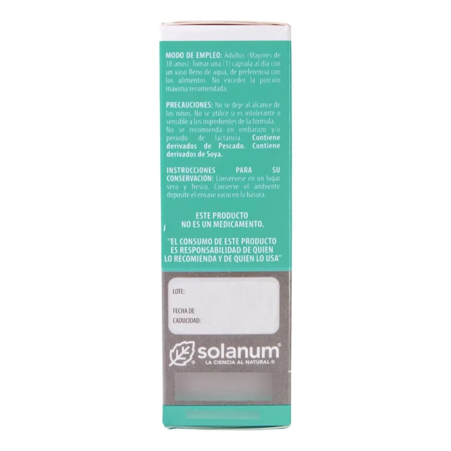 Platinum 50+ Vitaminas Minerales + Elderberry Solanum 45caps Sabor Sin Sabor