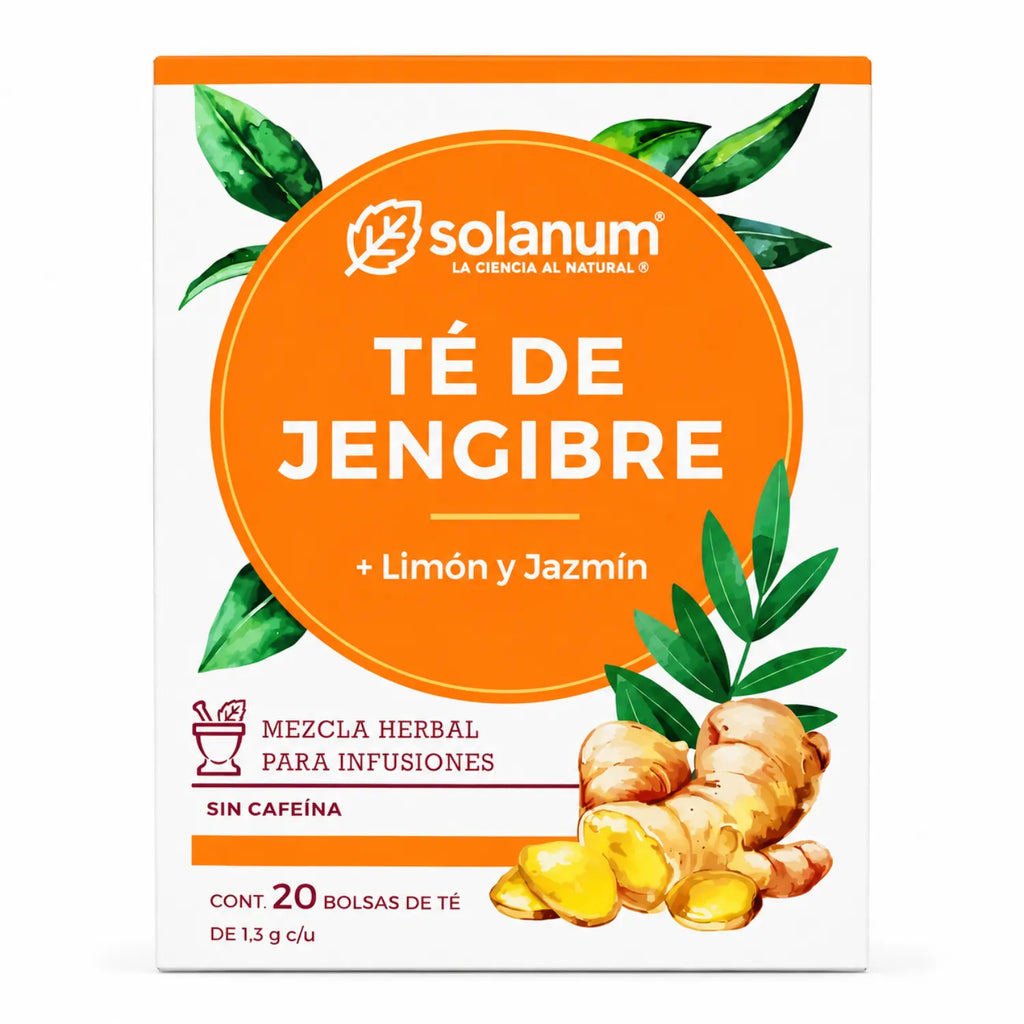 SOLANUM TÉ DE JENGIBRE CON LIMON Y JAZMIN 20 BOLSAS SFN