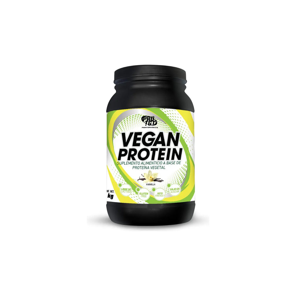 Protgt Performance Vegan Protein 1 Kg Sin Lactosa Keto Sabor Vainilla