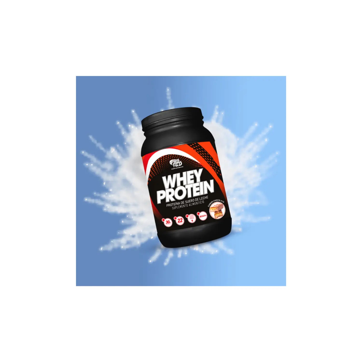 PROTGT WHEY PROTEIN CHOCOLATE 1 KG 22 SERVS SFN