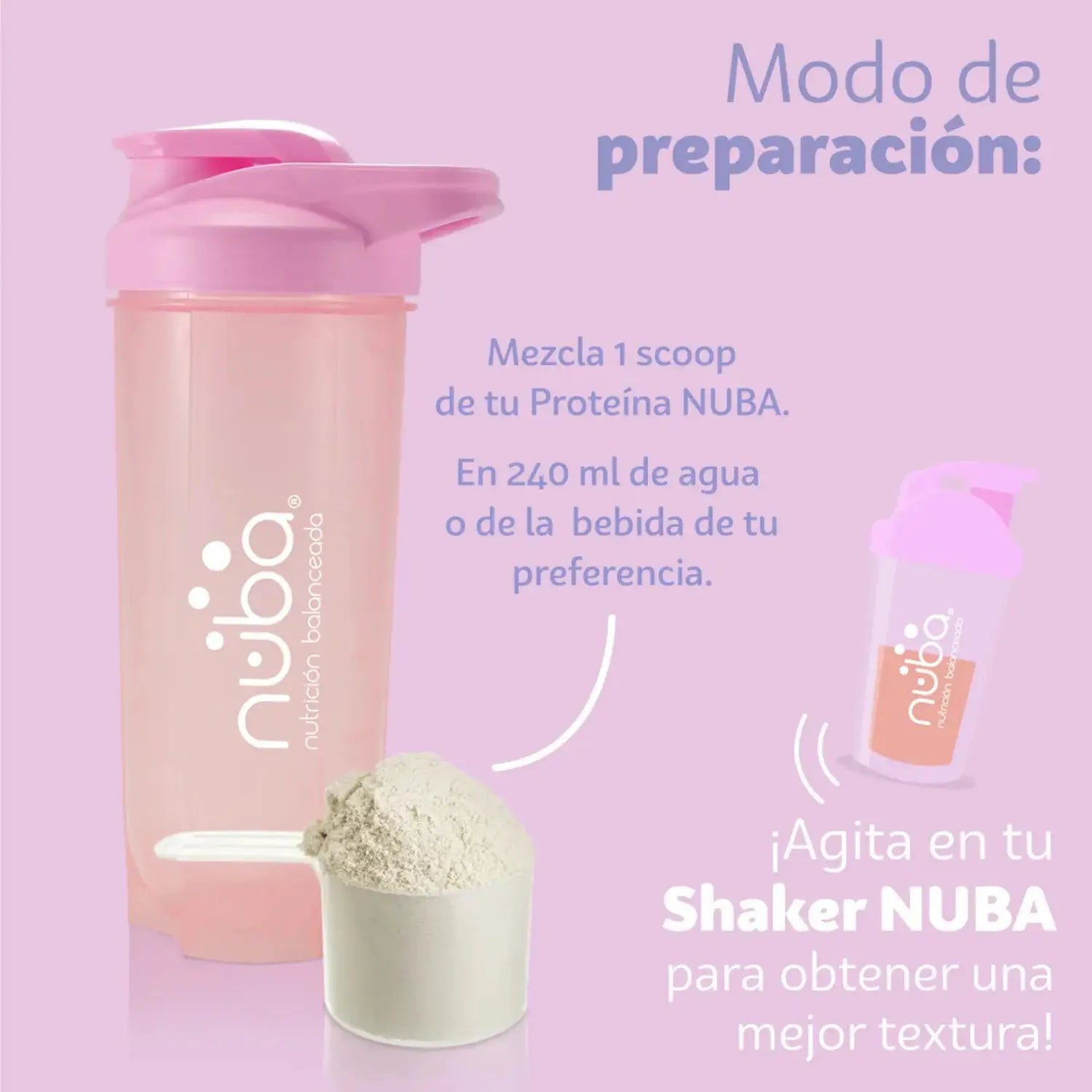 NUBA Proteína Colágeno Chai Vainilla 500g