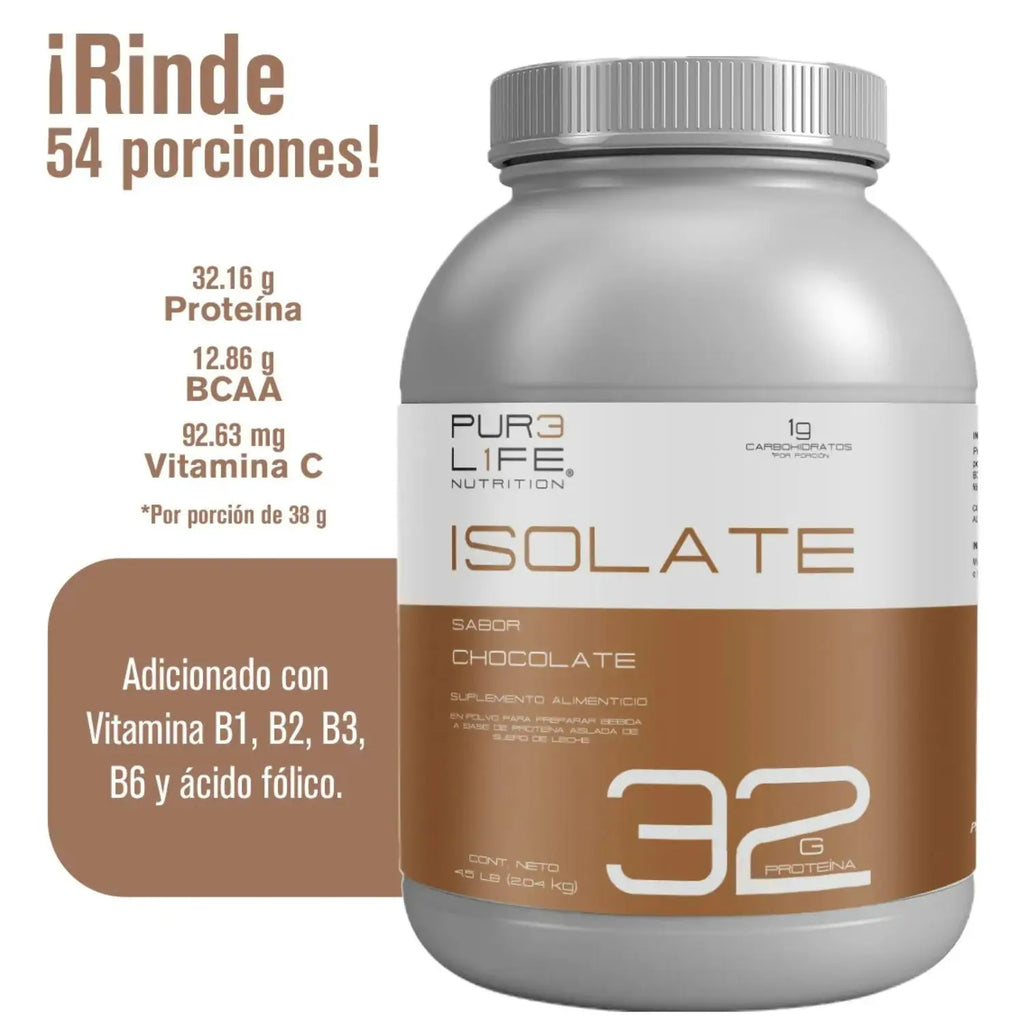 PURE LIFE Isolate Protein Chocolate 4.5lb