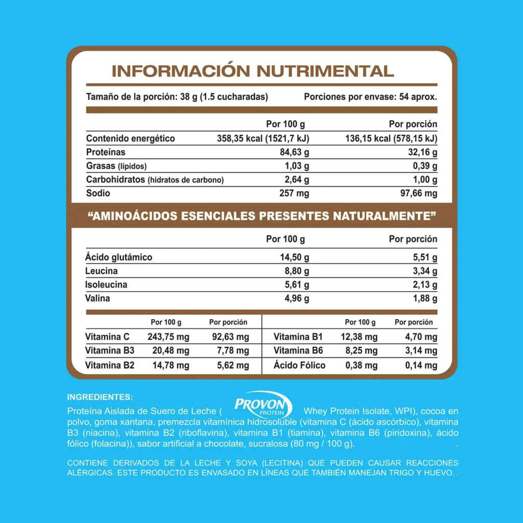 PURE LIFE Isolate Protein Chocolate 4.5lb
