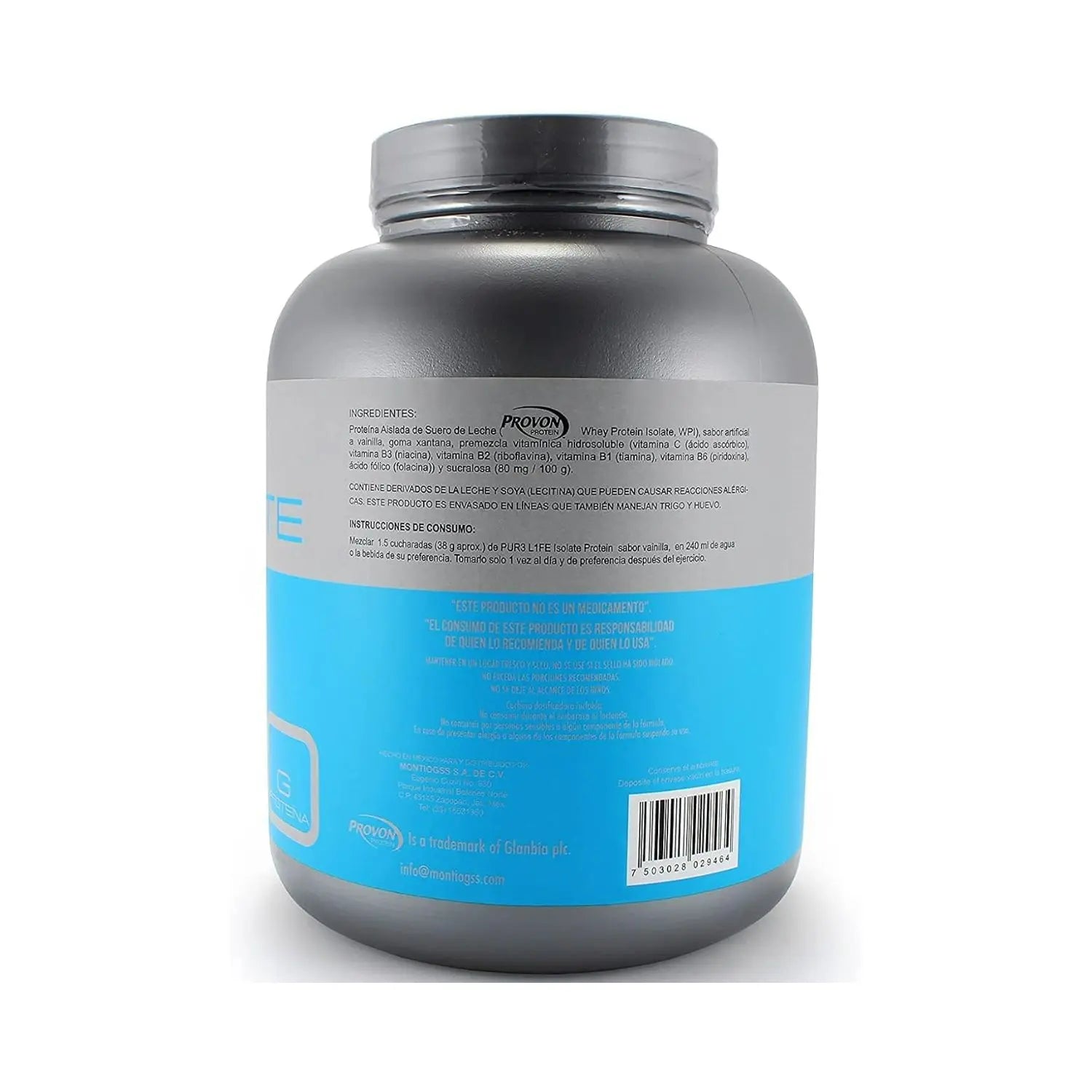 PURE LIFE Isolate Protein Vainilla 4.5lb