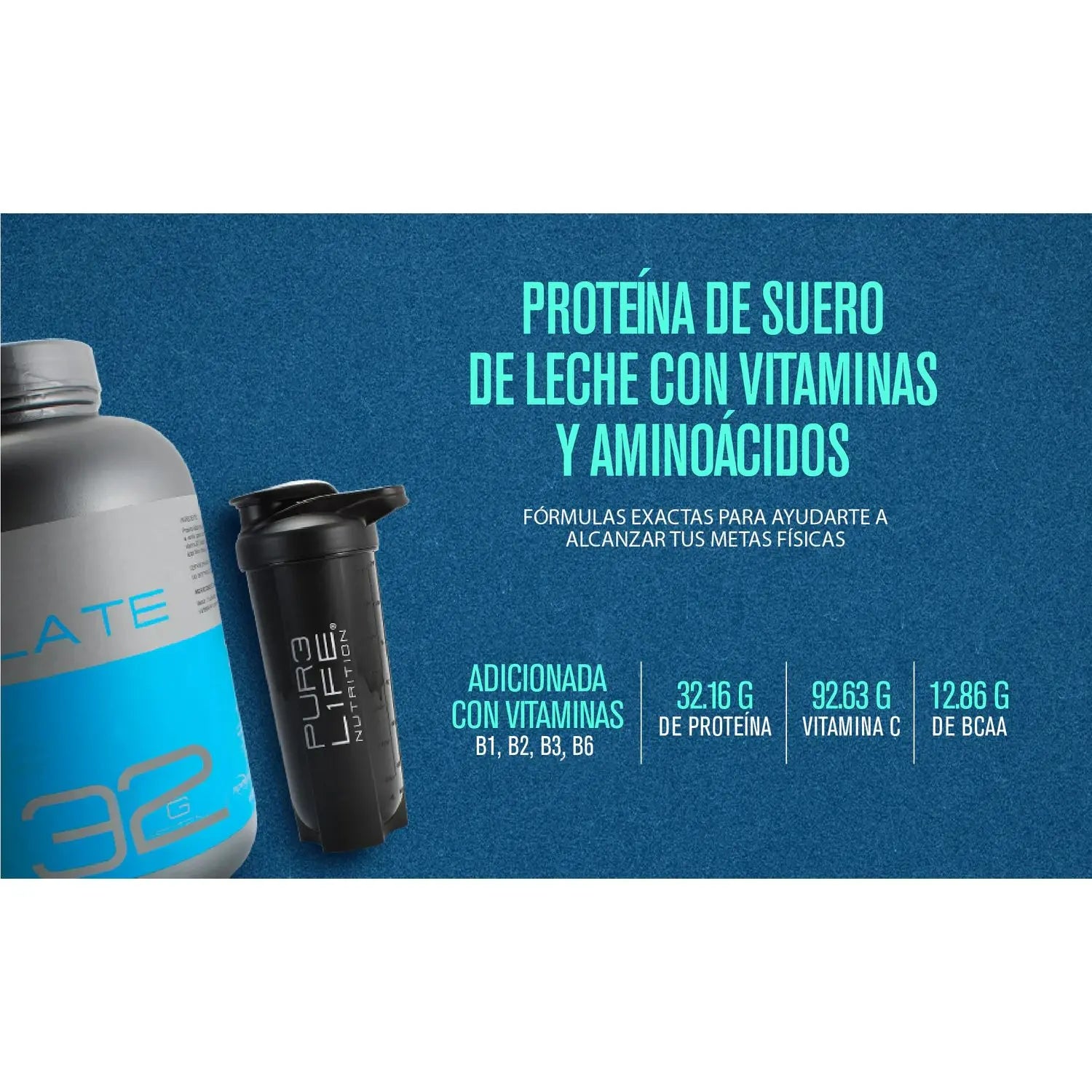 PURE LIFE Isolate Protein Vainilla 4.5lb
