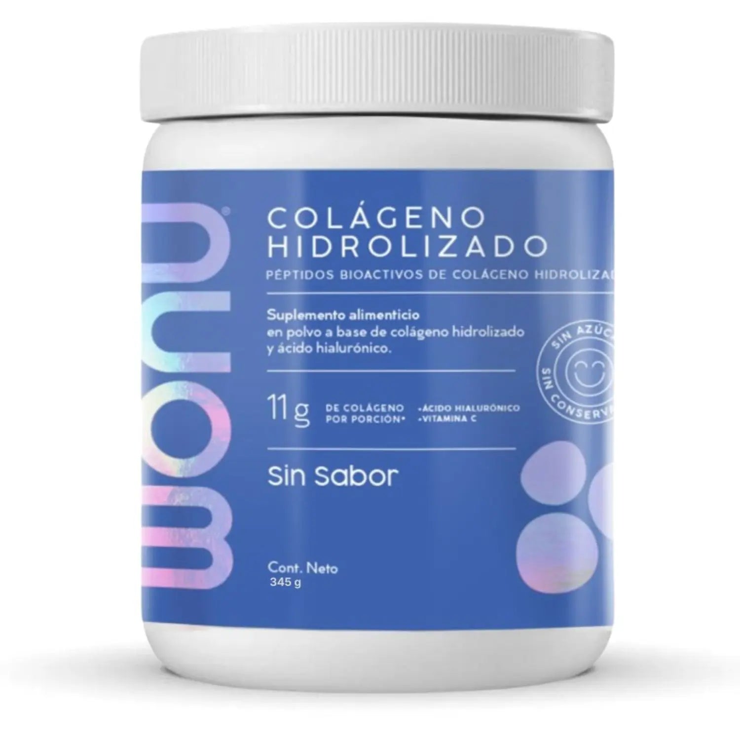 WONU Colágeno sin sabor 345g