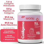 WONU Colágeno Fresa Arandano 345g
