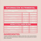 WONU Colágeno Fresa Arandano 345g
