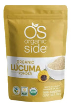 ORGANIC SIDE | Lúcuma Orgánica en Polvo | Bolsa de 100 g | Aporte de Fibra, Antioxidantes y Bienestar Nutricional