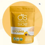 ORGANIC SIDE | Lúcuma Orgánica en Polvo | Bolsa de 100 g | Aporte de Fibra, Antioxidantes y Bienestar Nutricional