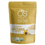 ORGANIC SIDE | Lúcuma Orgánica en Polvo | Bolsa de 100 g | Aporte de Fibra, Antioxidantes y Bienestar Nutricional