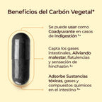 Naturelab Carbon Vegetal Activado 300mg 60 Capsulas