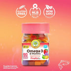 NATURELAB OMEGA 3 & VITAMINAS 2000 IU, 90 GOMITAS SFN