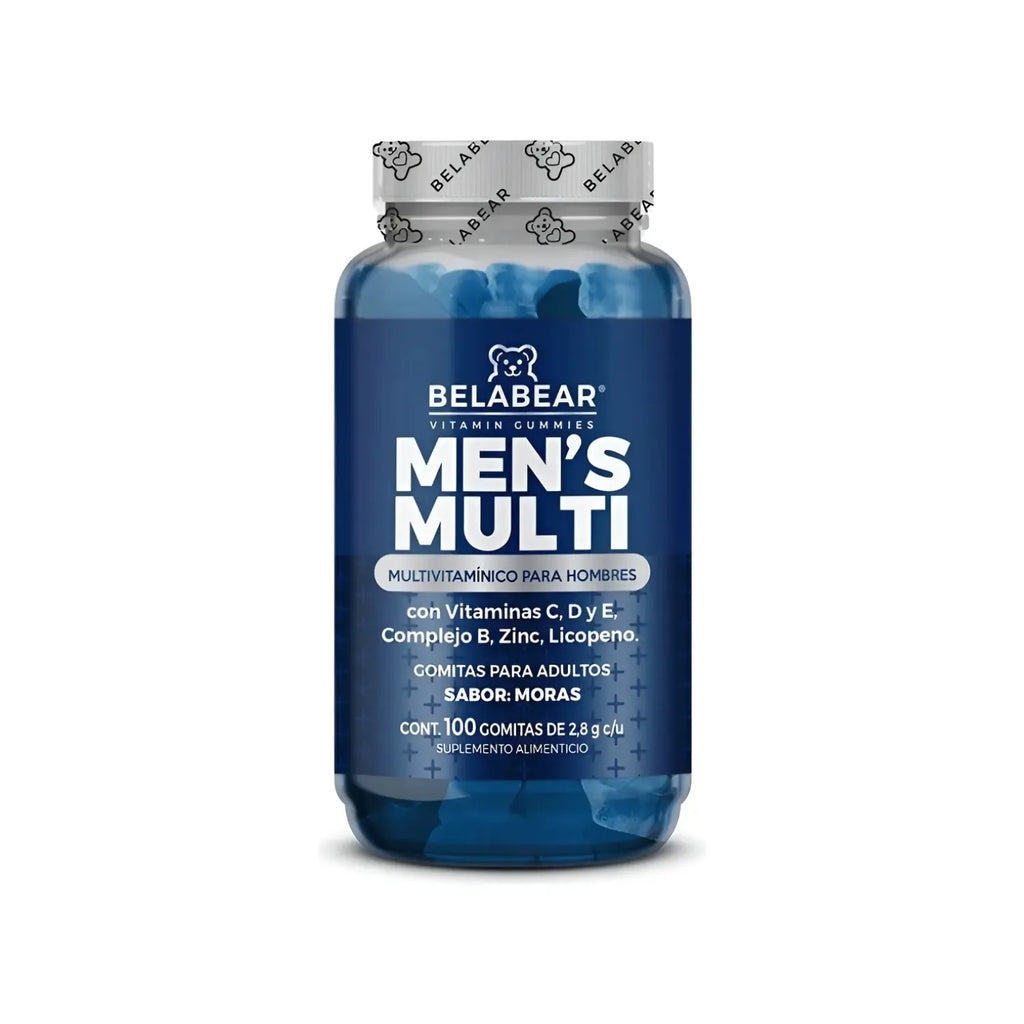 BELABEAR MEN'S MULTI 100 GOMITAS SOLANUM SFN