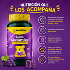 Ácido Glutámico + Fosforo Y Zinc 100 Gomitas Para Niños Sfn