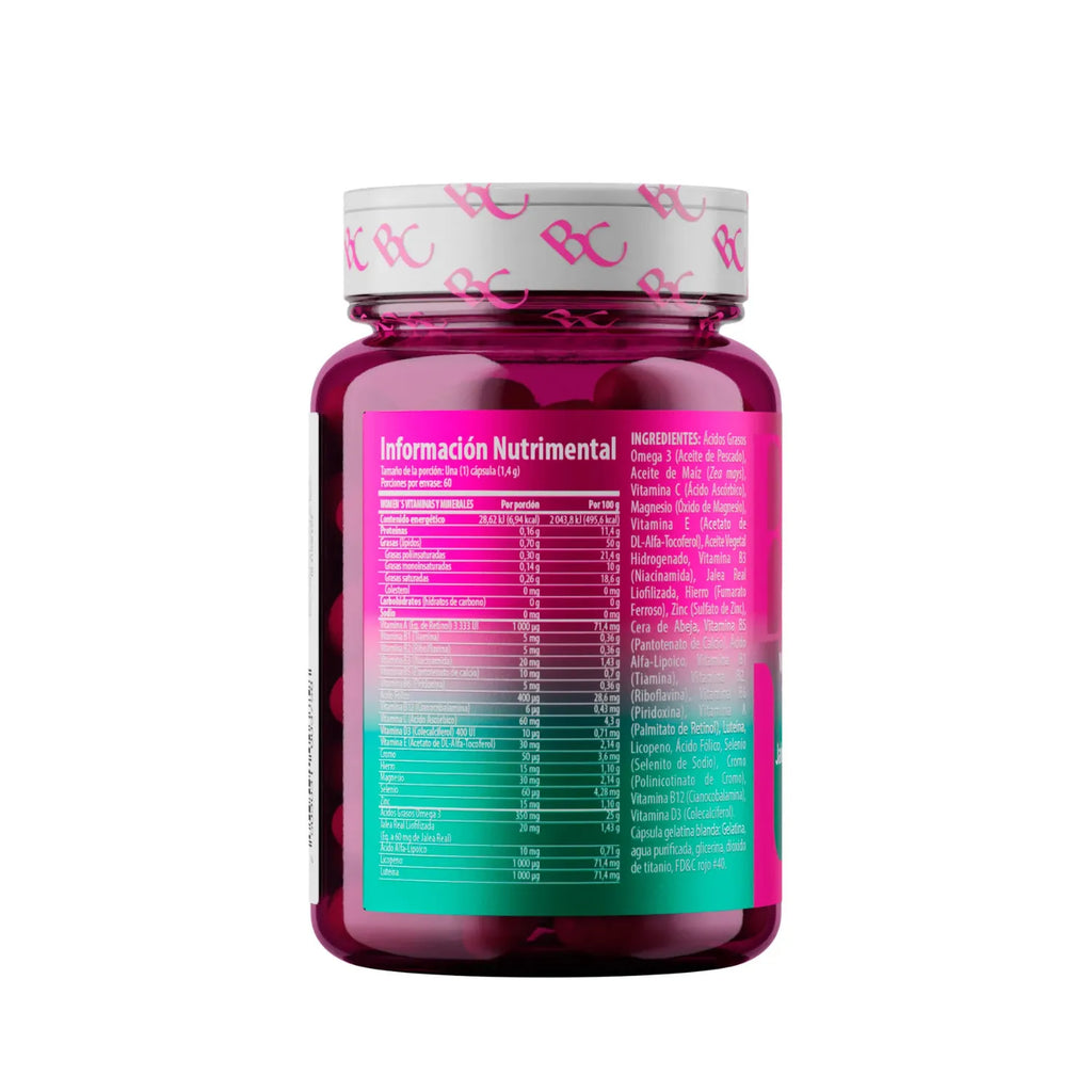 Solanum belacaps WOMENS vitaminas y minerales 60 caps sfn