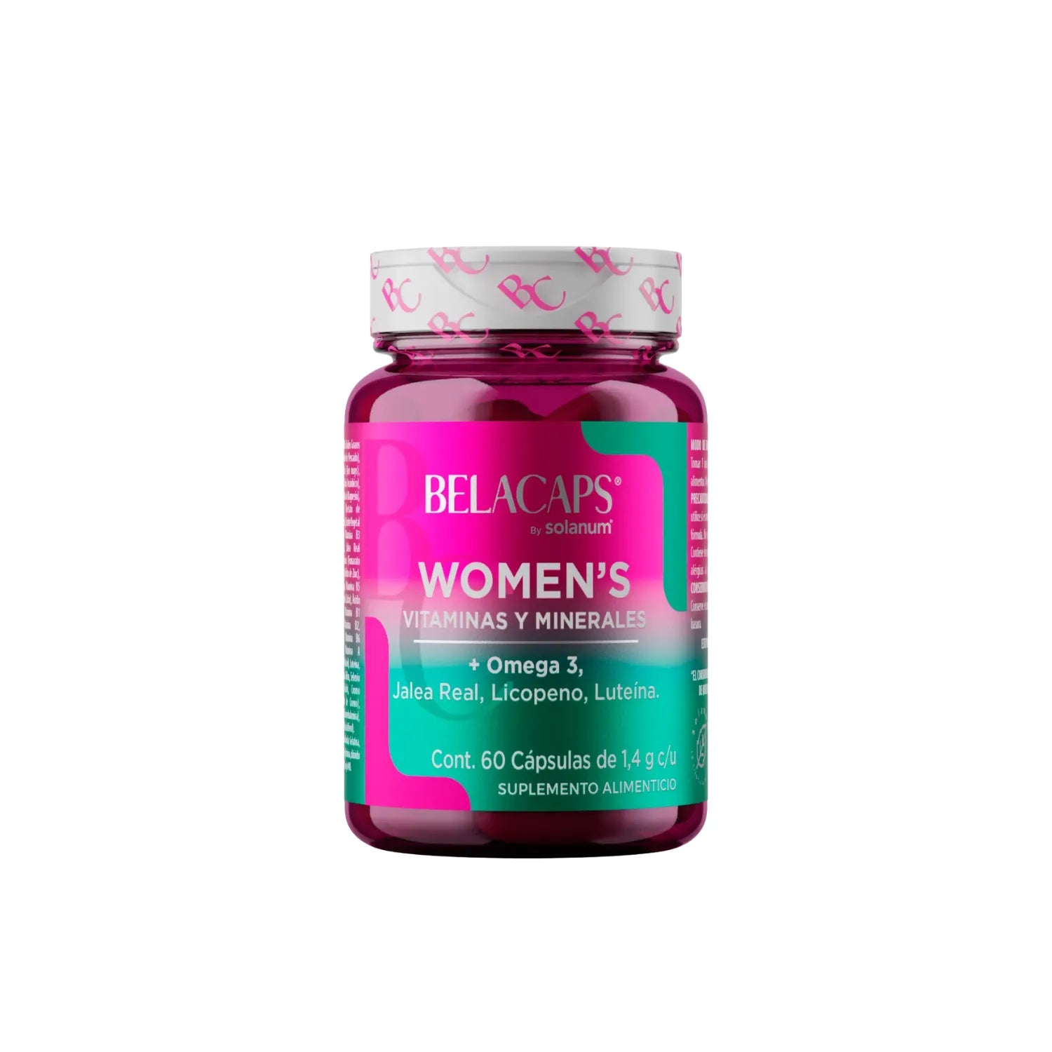 Solanum belacaps WOMENS vitaminas y minerales 60 caps sfn