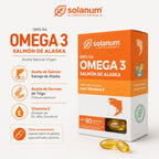 Solanum Omega 3 - Salmón de Alaska con Vitamina E 60caps sfn