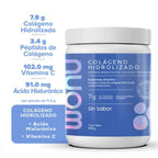 WONU Colágeno sin sabor 600g