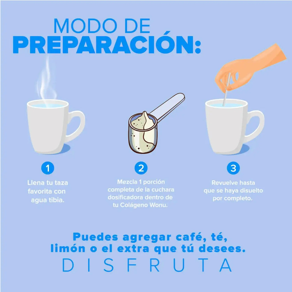 WONU Colágeno sin sabor 600g